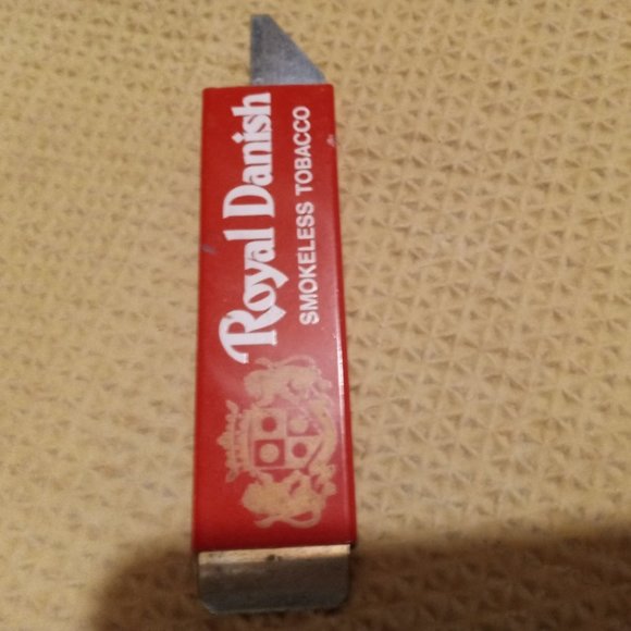 ROYAL DANISH VINTAGE Smokeless Tobbaco Box cutter - Picture 1 of 7
